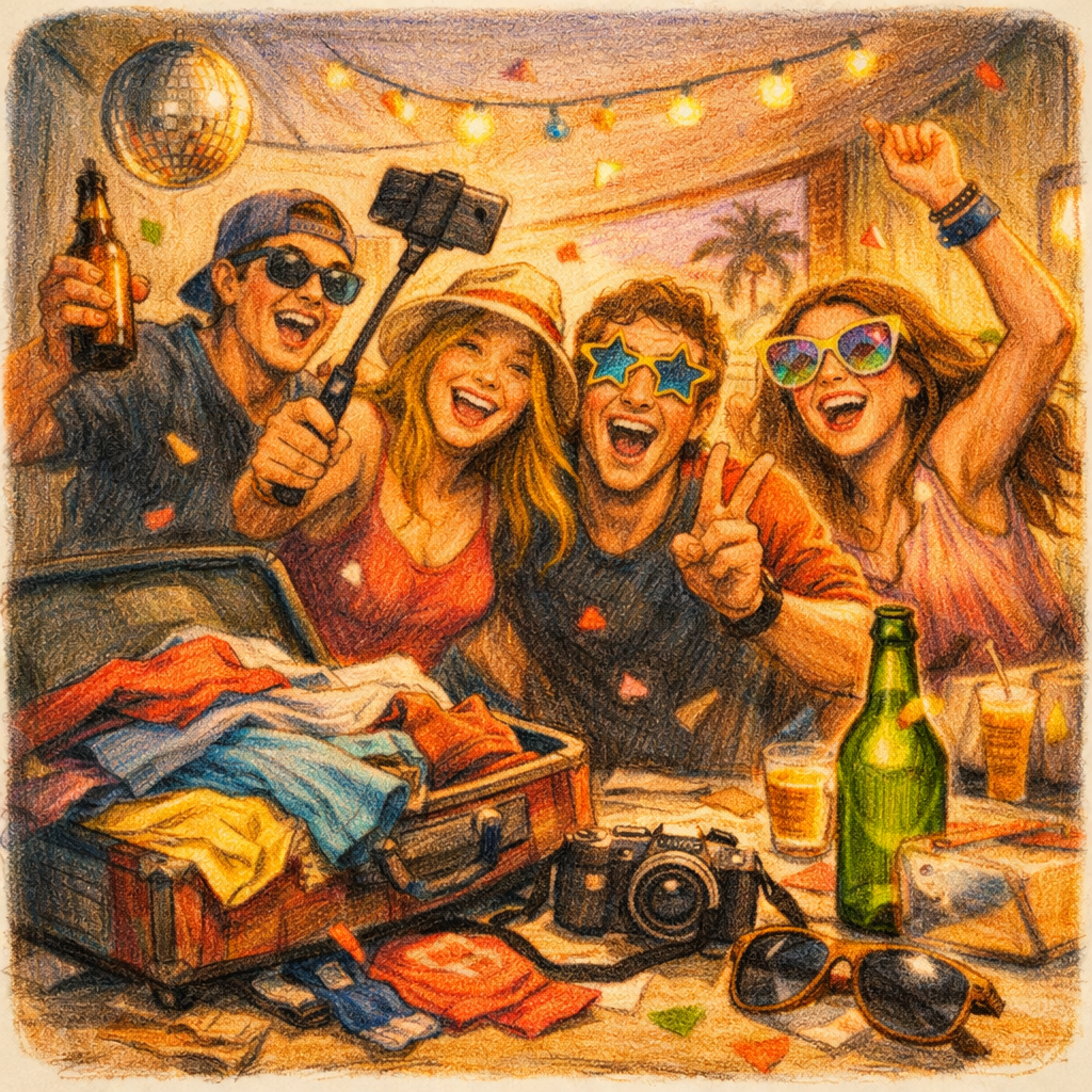 Con amigos